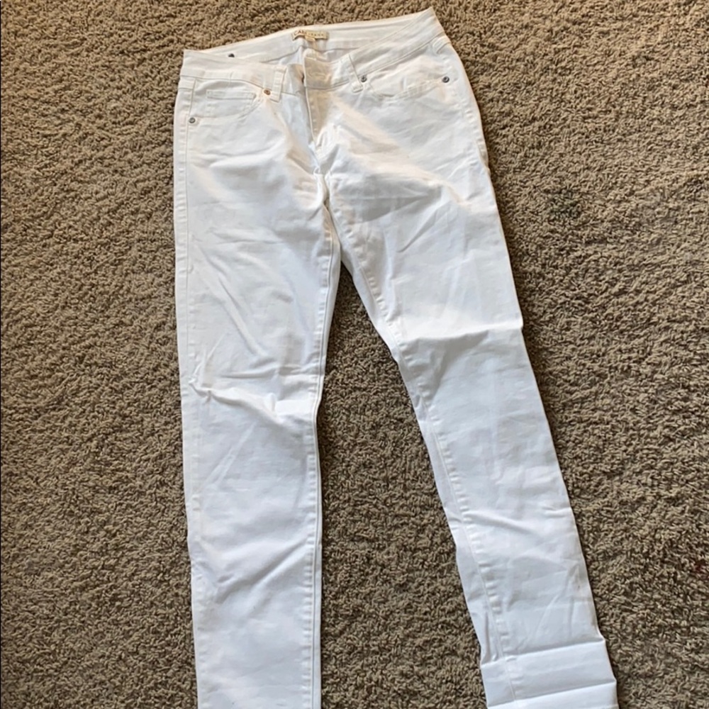 White jeans